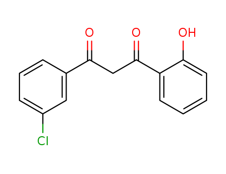 1,3-Propanedione, 1-(3-chlorophenyl)-3-(2-hydroxyphenyl)-