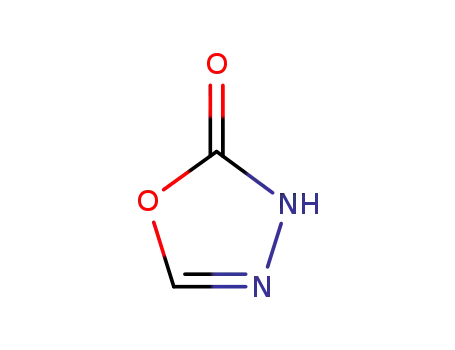 Molecular Structure of 51517-09-0 (1,3,4-Oxadiazol-2(3H)-one)