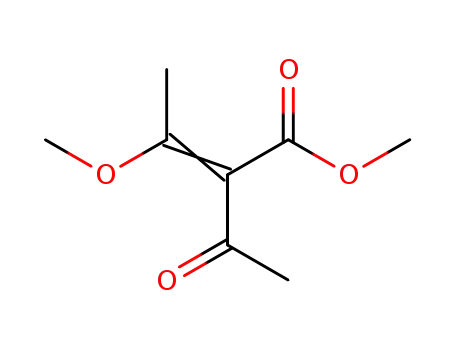 2-Butenoic acid, 2-acetyl-3-methoxy-, methyl ester