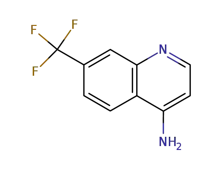Molecular Structure of 243666-11-7 (4-AMINO-7-(TRIFLUOROMETHYL)QUINOLINE)