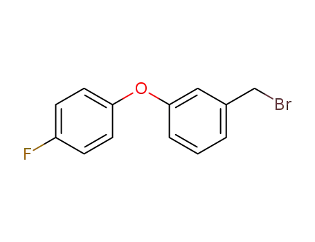 Molecular Structure of 65295-58-1 (3-(4-FLUOROPHENOXY)BENZYL BROMIDE)