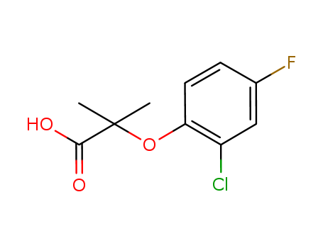 Propanoic acid, 2-(2-chloro-4-fluorophenoxy)-2-methyl-