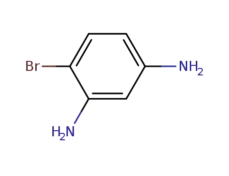 Molecular Structure of 6264-69-3 (4-Bromo-1,3-phenylenediamine)
