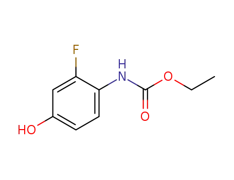 Carbamic acid, (2-fluoro-4-hydroxyphenyl)-, ethyl ester