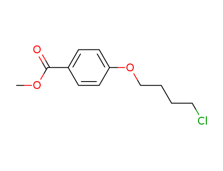 Benzoic acid, 4-(4-chlorobutoxy)-, methyl ester
