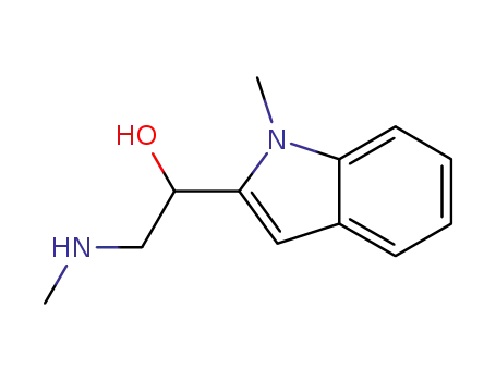 1H-Indole-2-methanol,1-methyl-alpha-[(methylamino)methyl]-(9CI)