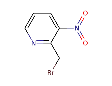 Molecular Structure of 20660-73-5 (2-(Bromomethyl)-3-nitropyridine)
