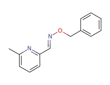 Molecular Structure of 1006365-29-2 ((E)-6-methylpicolinaldehyde O-benzyl oxime)