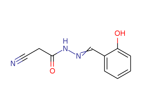 Acetic acid, 2-cyano-,2-[(2-hydroxyphenyl)methylene]hydrazide cas  4974-49-6