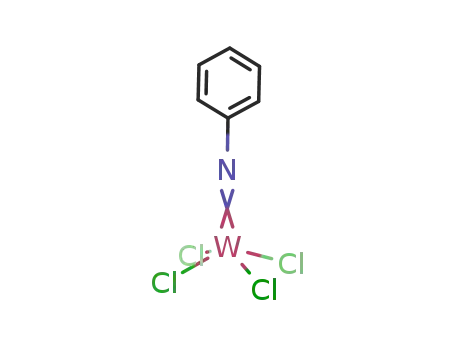 Molecular Structure of 78409-02-6 (phenylimido tungsten tetrachloride)