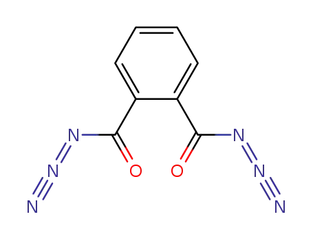 Molecular Structure of 50906-29-1 (1,2-Benzenedicarbonyl diazide)