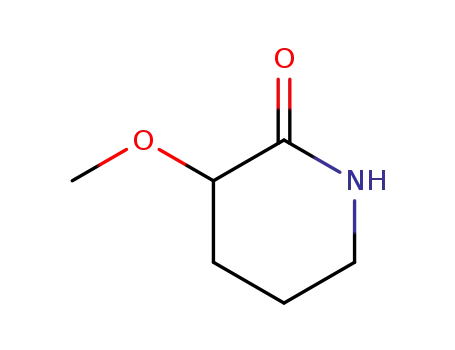 Molecular Structure of 25219-59-4 (3-Methoxy-2-Piperidone)