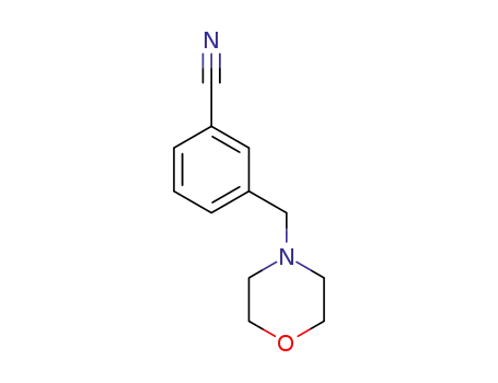 Molecular Structure of 857283-91-1 (3-(MORPHOLIN-4-YLMETHYL)BENZONITRILE)