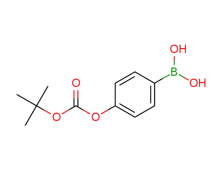 Molecular Structure of 380430-70-6 ((4-TERT-BUTOXYCARBOXYPHENYL)BORONIC ACID)
