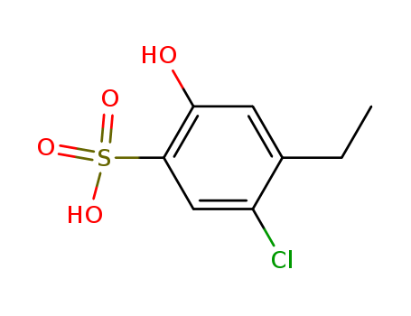 Benzenesulfonic acid,5-chloro-4-ethyl-2-hydroxy-(104207-29-6)