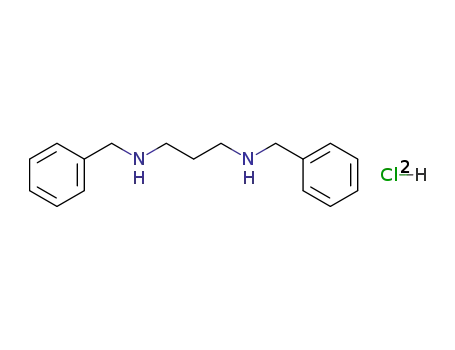 Molecular Structure of 59211-73-3 (N,N'-bis(phenylmethyl)-1,3-Propanediamine Dihydrochloride)