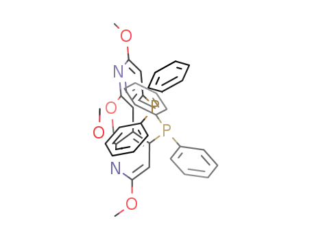 Molecular Structure of 221012-82-4 ((R)-(+)-2,2',6,6'-TETRAMETHOXY-4,4'-BIS(DIPHENYLPHOSPHINO)-3,3'-BIPYRIDINE)
