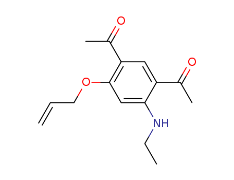 1,1-(4-allyloxy-6-ethylamino-1,3-phenylene)diethanone