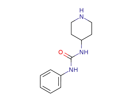 Molecular Structure of 61220-48-2 (1-Phenyl-3-piperidin-4-ylurea)