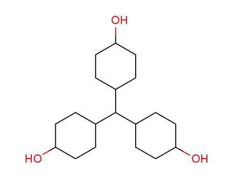 Molecular Structure of 158669-52-4 (Cyclohexanol, 4,4',4''-methylidynetris-)