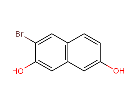 3-bromonaphthalene-2,7-diol