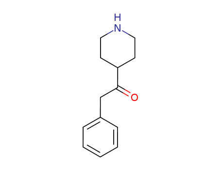 Molecular Structure of 184831-28-5 (Ethanone, 2-phenyl-1-(4-piperidinyl)-)