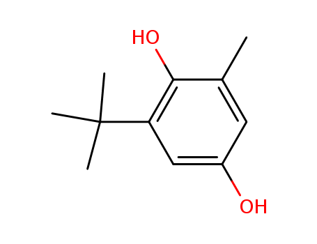 1,4-Benzenediol, 2-(1,1-dimethylethyl)-6-methyl-