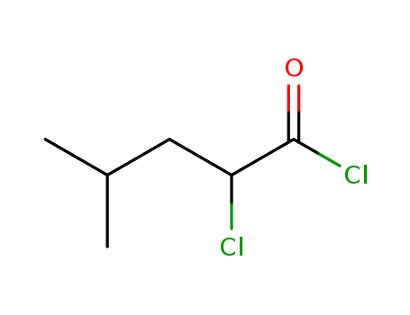 Pentanoyl chloride, 2-chloro-4-methyl-