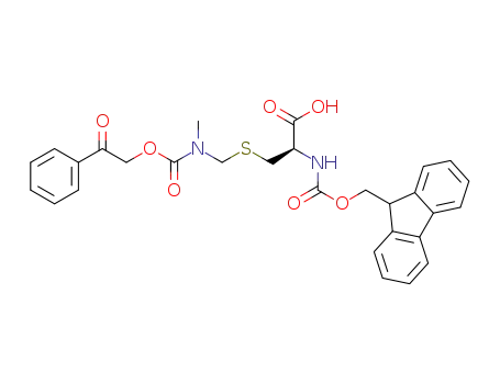 Nα-Fmoc-S-(N-methyl-phenacyloxycarbamidomethyl)cysteine