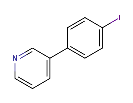 Pyridine, 3-(4-iodophenyl)-
