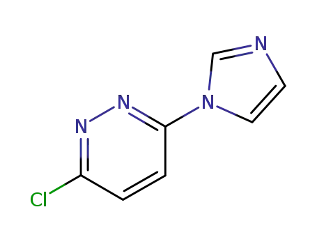 Molecular Structure of 71037-71-3 (3-Chloro-6-(1H-imidazol-1-yl)pyridazine)