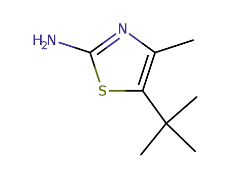 Molecular Structure of 45865-42-7 (5-TERT-BUTYL-4-METHYL-THIAZOL-2-YLAMINE)