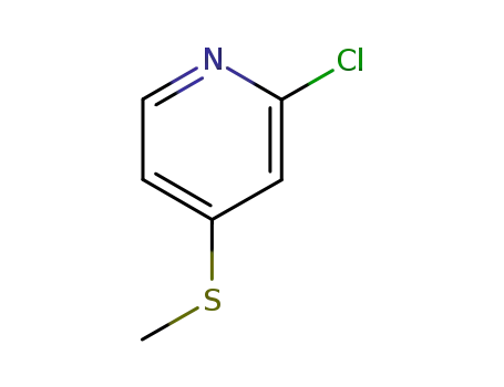 Molecular Structure of 71506-83-7 (2-CHLORO-4-(METHYLTHIO)-PYRIDINE)