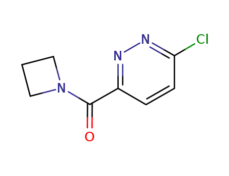 Molecular Structure of 919784-75-1 (Methanone, 1-azetidinyl(6-chloro-3-pyridazinyl)-)