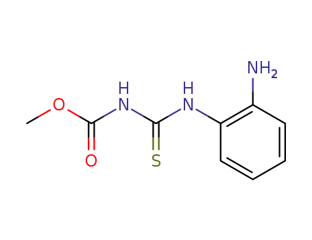 Molecular Structure of 27079-29-4 (2-(3-METHOXYCARBONYLTHIOUREIDO)ANILINE)