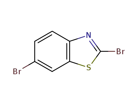 Molecular Structure of 408328-13-2 (2,6-DIBROMOBENZOTHIAZOLE)