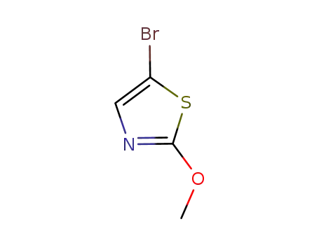Molecular Structure of 446287-05-4 (5-Bromo-2-methoxy-1,3-thiazole)