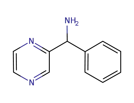 Molecular Structure of 724438-48-6 (Pyrazinemethanamine, a-phenyl-)