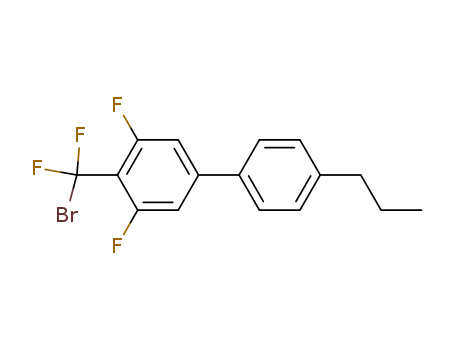 1,1'-Biphenyl, 4-(bromodifluoromethyl)-3,5-difluoro-4'-propyl-(595607-78-6)