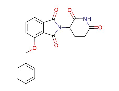 1H-Isoindole-1,3(2H)-dione,
2-(2,6-dioxo-3-piperidinyl)-4-(phenylmethoxy)-