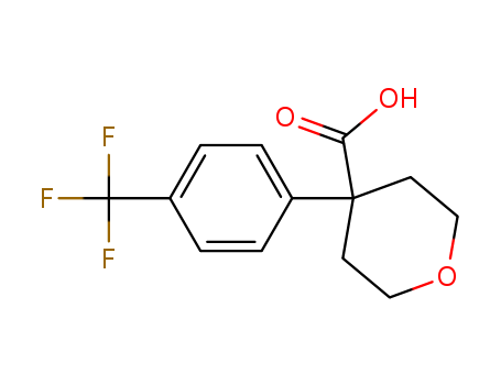 4-(4-TRIFLUOROMETHYLPHENYL)TETRAHYDRO-2H-PYRAN-4-CARBOXYLIC ACID(473706-07-9)