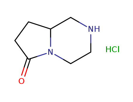 HEXAHYDRO-PYRROLO[1,2-A]PYRAZIN-6-ONE HYDROCHLORIDE