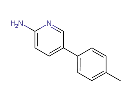 Molecular Structure of 503536-74-1 (5-P-TOLYLPYRIDIN-2-YLAMINE)