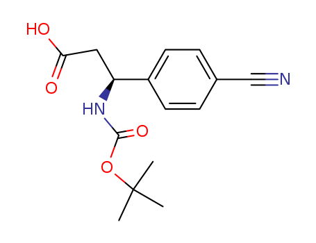 Boc-(S)-3-Amino-3-(4-cyanophenyl)propionic acid