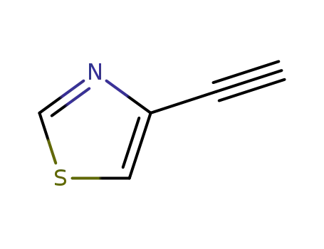 Molecular Structure of 111600-89-6 (Thiazole,  4-ethynyl-)