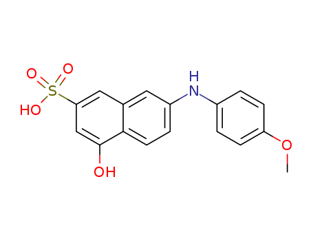 2-Naphthalenesulfonicacid, 4-hydroxy-7-[(4-methoxyphenyl)amino]-