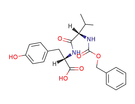 2-(2-Benzyloxycarbonylamino-3-methyl-butyrylamino)-3-(4-hydroxy-phenyl)-propionic acid