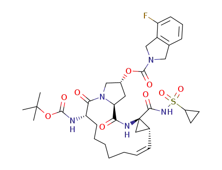 Molecular Structure of 850876-88-9 (RG7227, ITMN-191, RO5190591)