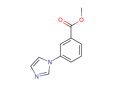 Molecular Structure of 335255-85-1 (Methyl 3-(1-IMidazolyl)benzoate)