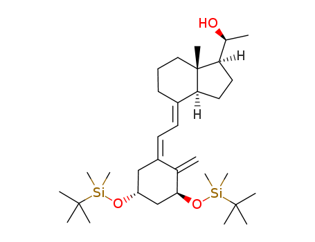 (1S)-1-((3aS,7aS,E)-4-((Z)-2-((3S,5R)-3,5-bis((tert-butyldimethysilyl)oxy)-2-methylenecyclohexylidene)ethylidene)-7a-methyloctahydro-1H-inden-1-yl)ethanol
